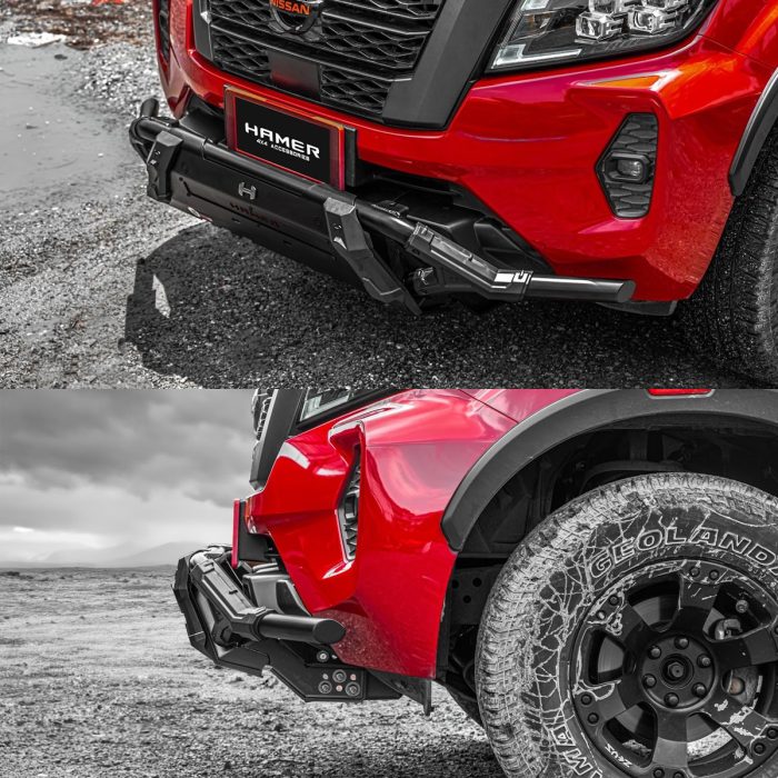 Cản Trước Hamer Typhoon Series AM103 Cho Nissan Navara Pro4x 2020+