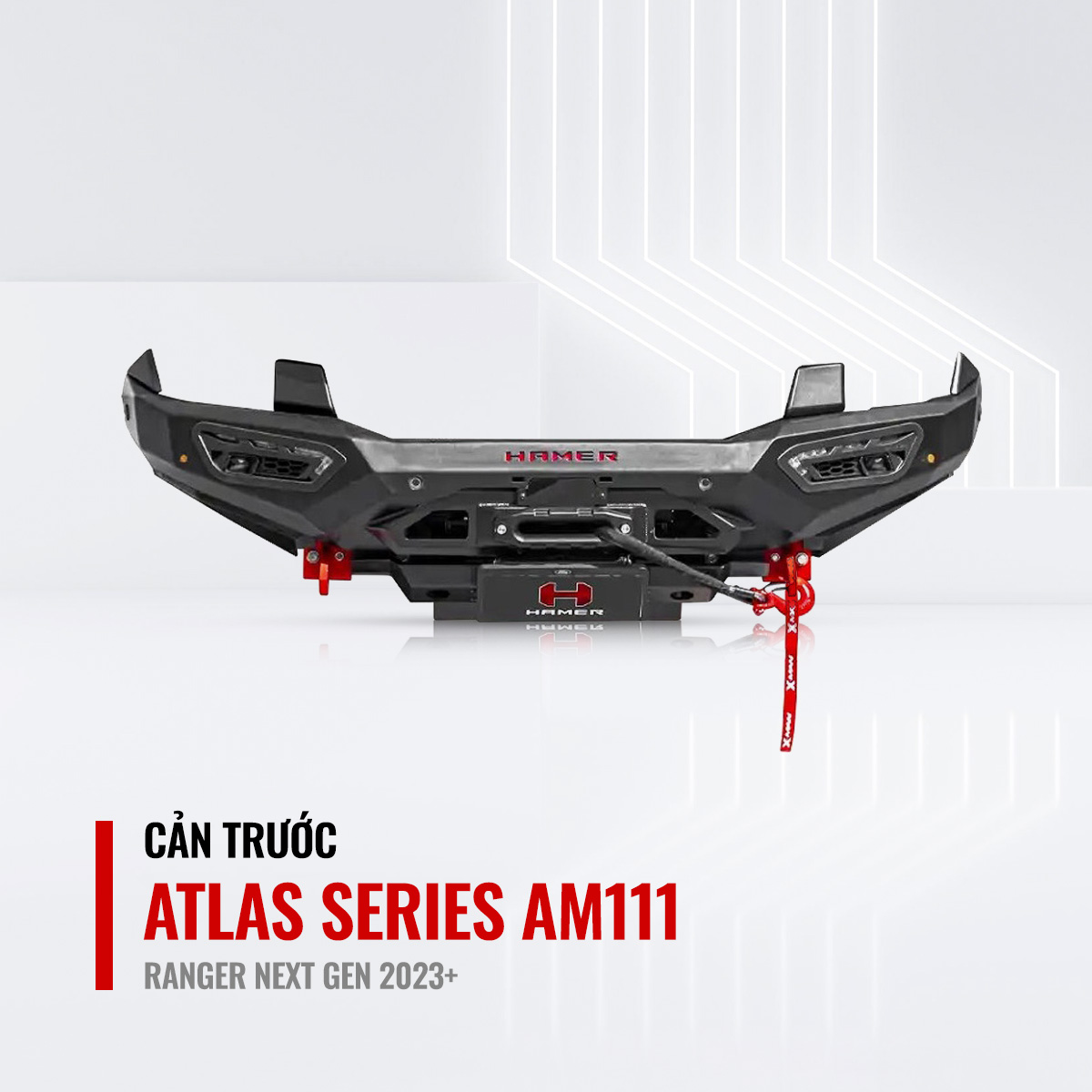 AM111-01-1.jpg Cản Trước Hamer Atlas Series AM111 Cho Ford Ranger Next Gen 2023+