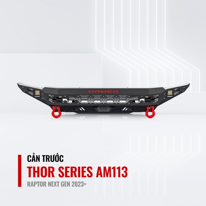 Cản trước Hamer Thor AM113 cho Ford Ranger Raptor 2022+