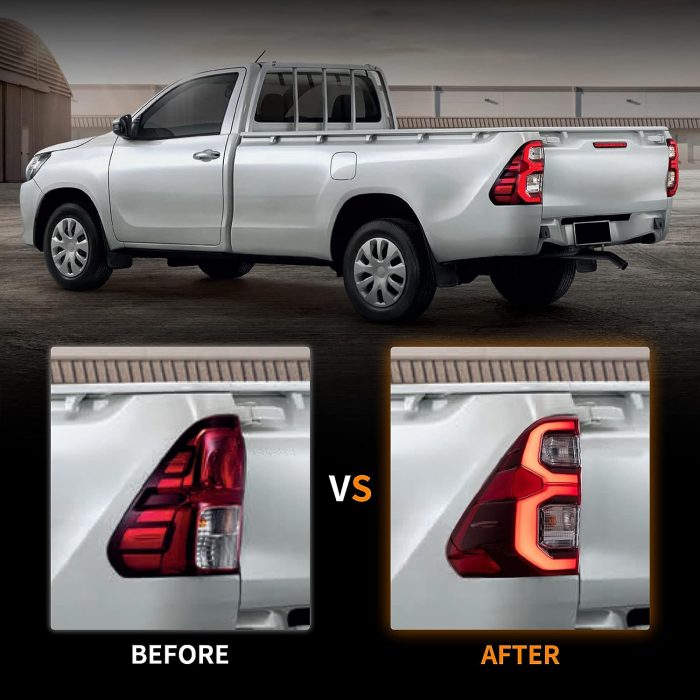 Đèn Hậu LED VLAND Cho Toyota Hilux Vigo 2015-2020 — ảnh 6