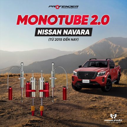 Phuộc Giảm Xóc Profender Monotube 2.0 Cho Nissan Navara