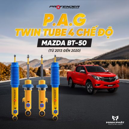 Phuộc Giảm Xóc Profender PAG 4 Chế Độ Cho Mazda BT-50