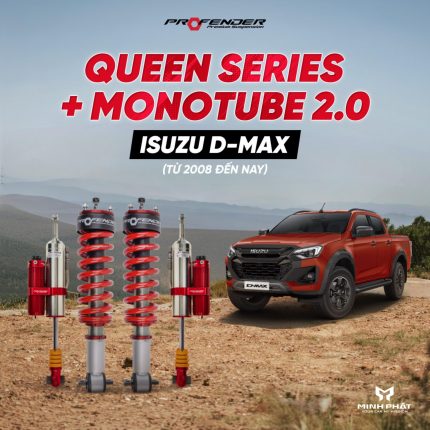 Phuộc Giảm Xóc Profender Queen Series + Monotube 2.0 Cho Isuzu D-Max