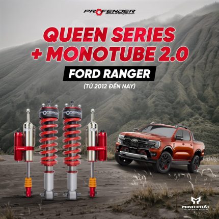 Phuộc Profender Queen + Mono Tube cho Ford Ranger 2022+