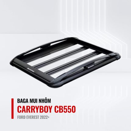 Baga mui nhôm Carryboy CB550 1.0×1.6m cho Ford Everest 2022+