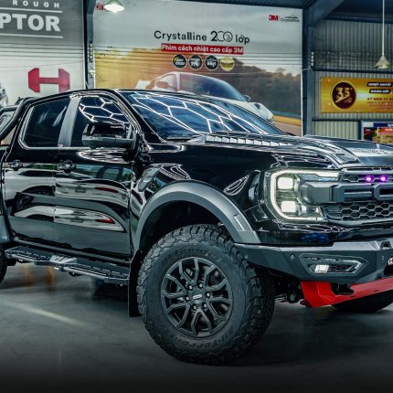 Bệ Bước Hamer Shadow Series SM105 Cho Ford Ranger/Raptor Next Gen 2023+