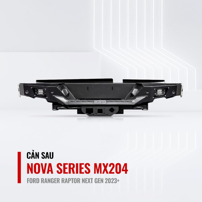 Cản sau Hamer Nova Series MX204 cho Ford Ranger Raptor 2022+