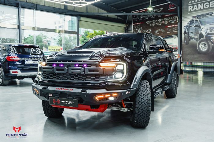 Cản trước Hamer Atlas AM111 cho Ford Ranger Raptor 2022+