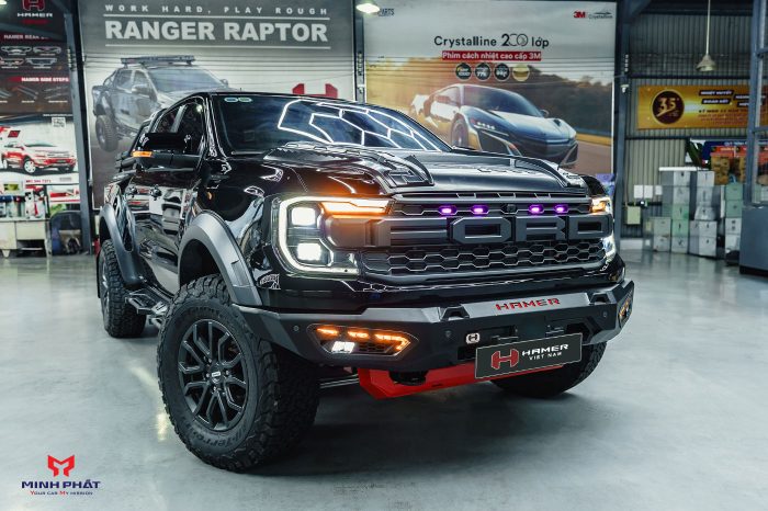 Cản trước Hamer Atlas AM111 cho Ford Ranger Raptor 2022+