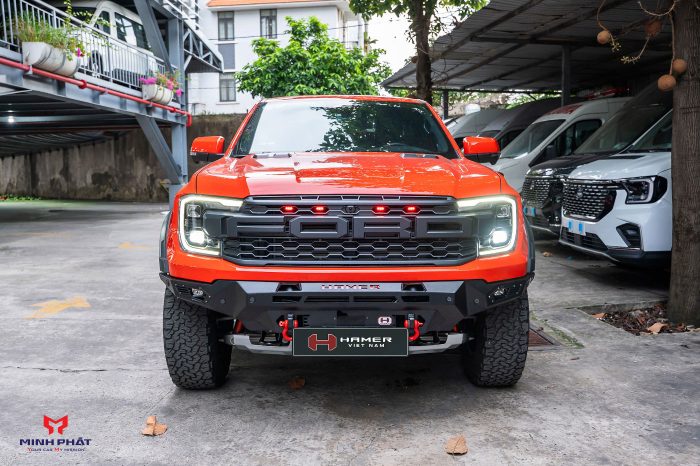 Cản Trước Hamer Guardian Series AM112 Cho Ford Ranger Raptor Next Gen 2023+