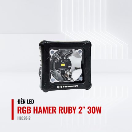 Đèn Led RGB Hamer 2.0″ 30W HL028-2