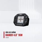Đèn Led Vuông Hamer 4.8″ 16W HL004