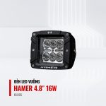 Đèn Led Vuông Hamer 4.8″ 16W HL005