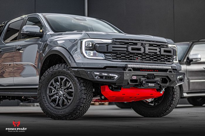 Giáp gầm tấm 3 (tấm cuối) cho Ford Ranger Raptor 2022+