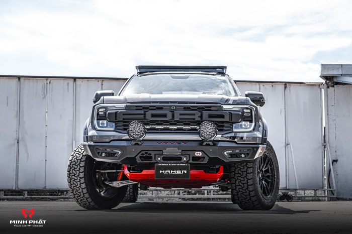Giáp gầm tấm 3 (tấm cuối) cho Ford Ranger Raptor 2022+