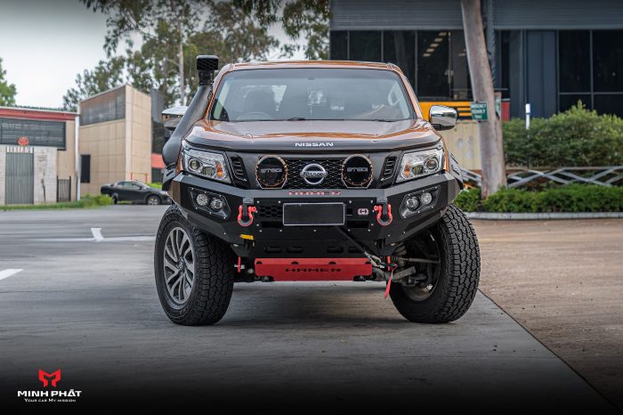 Giáp Gầm 3 Tấm Hamer Cho Nissan Navara Pro4X