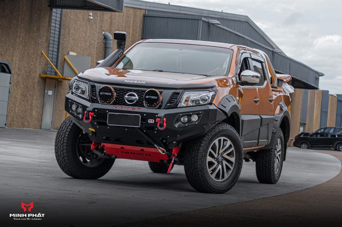 Giáp Gầm 3 Tấm Hamer Cho Nissan Navara Pro4X