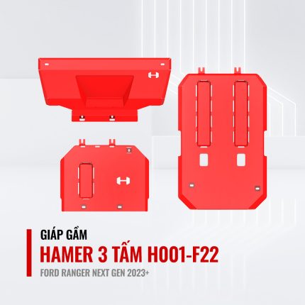 Giáp gầm 3 tấm cho Ford Ranger / Everest 2022+