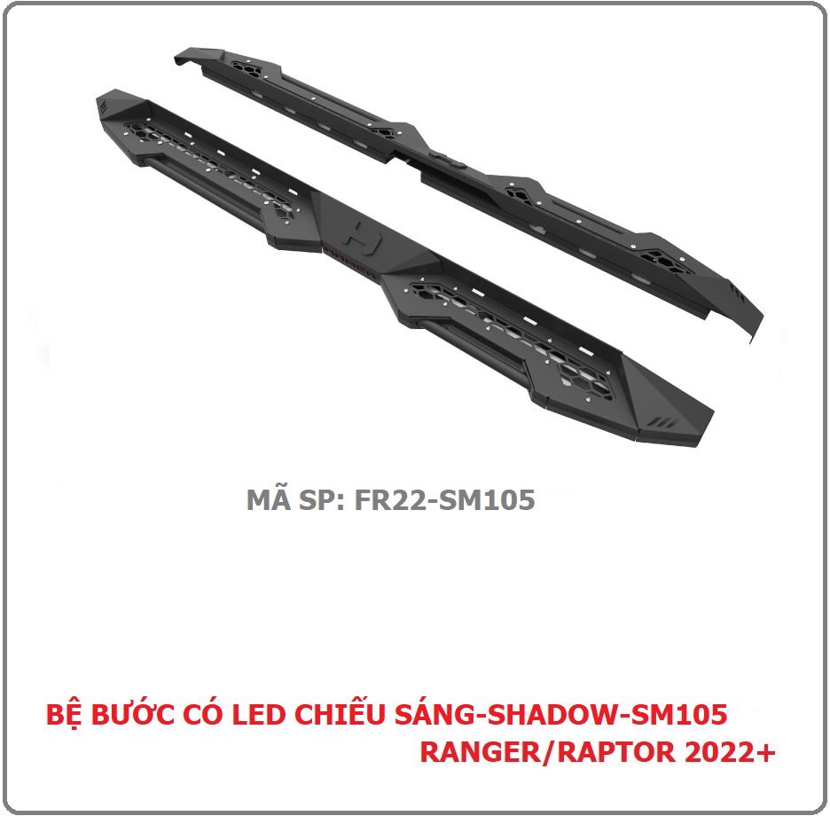 mcb-ford-be-buoc-co-led-sang-khi-mo-cua-58 Bệ bước có led sáng khi mở cửa cho Ford Ranger / Raptor 2022+ - Ảnh 1