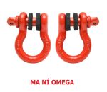 Ma ní Omega Shackles màu đỏ (bán theo cặp)