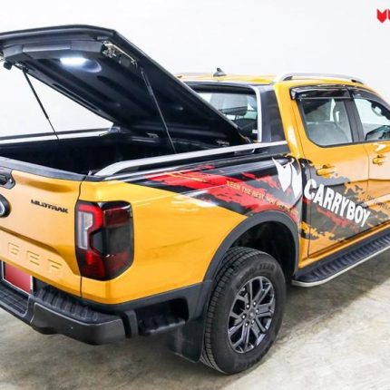 Nắp cơ nâng 45 độ Carryboy CFRD-GRX-R cho Ford Ranger Wildtrak (Next-Gen)