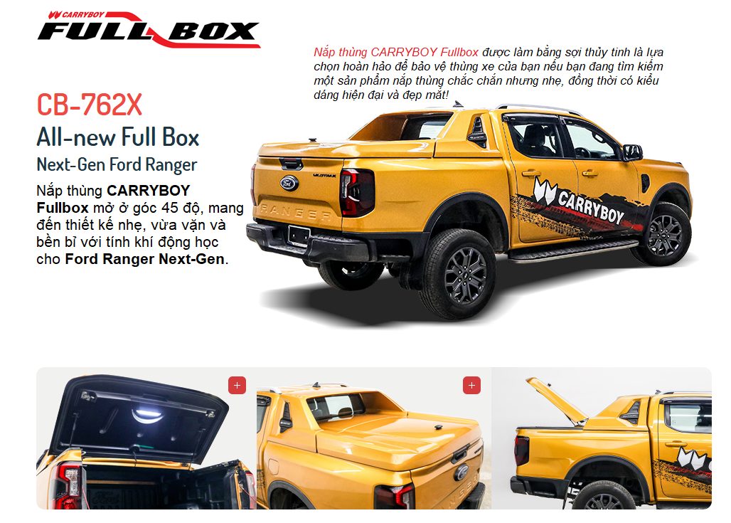 mcb-ford-nap-cuon-dien-ford-ranger-xls-xlt-raptor-ma-21 Nắp cuộn điện Carryboy CB-762P-CFRD cho Ford Ranger XLS/XLT/Raptor - Ảnh 1