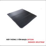 Nắp thùng 3 tấm nhựa cho Ford Ranger Wildtrak