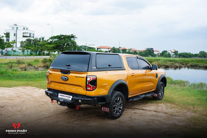 Nắp thùng cao cửa mở 2 bên Carryboy CFRD-SLR cho Ford Ranger XLS/XLT/Raptor