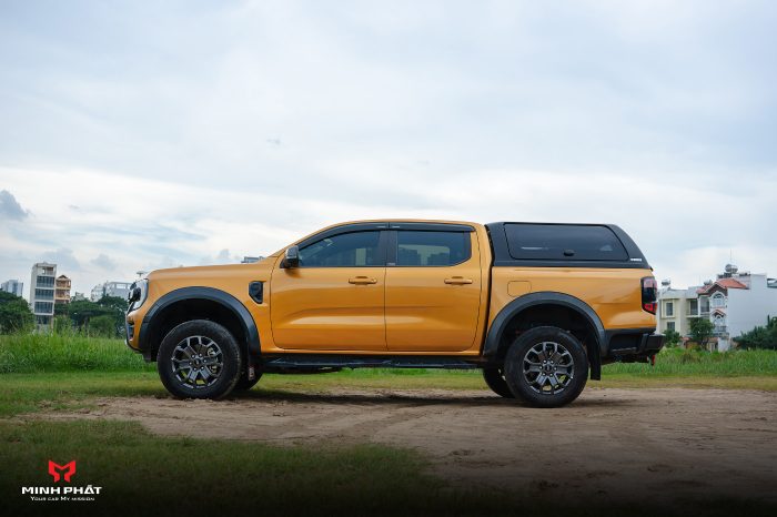 Nắp thùng cao cửa mở 2 bên Carryboy CFRD-SLR cho Ford Ranger XLS/XLT/Raptor