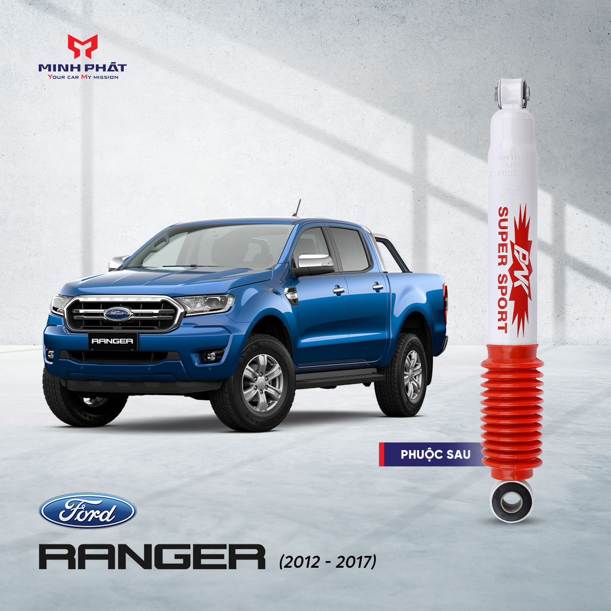 phuoc-giam-xoc-sau-pnk-ranger-2012-2017.jpg Phuộc Giảm Xóc Sau PNK Cho Ford Ranger 2012-2017
